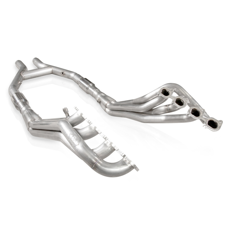 Ford Mustang Performance Exhaust - Stainless Works - Long Tube Headers 1-7/8in Primaries High-Flow Cats 3in H-Pipe - `11-`14 Ford Mustang Performance Exhaust - Stainless Works - Long Tube Headers 1-7/8in Primaries High-Flow Cats 3in H-Pipe - `11-`14
